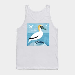 Gannet and fish Tank Top